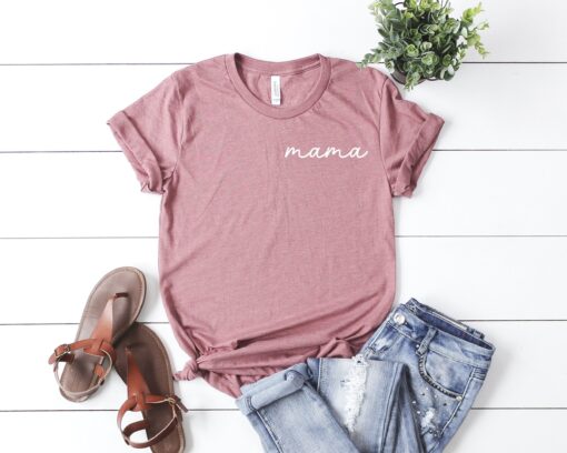 best mom t shirt with pocket funny mama shirt for mothers day cute mom life tee gifts for moms fwlst