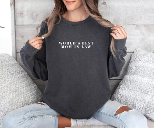 best mother in law hoodie sweater for mothers day gifts mom of groom crewneck birthday outfit y5ynz