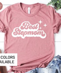 best step mom shirt for mothers day personalized step mom gift from daughter kids step mother t shirt evqc7