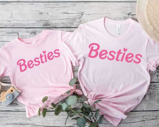 besties matching shirt for couples and mothers day heart tee mother and me friends shirt dt2wt