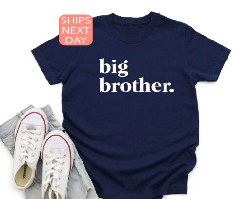 big brother announcement shirt cute big bro t shirt family tee promoted to big bro gift for new sibling celebration 0e0pe