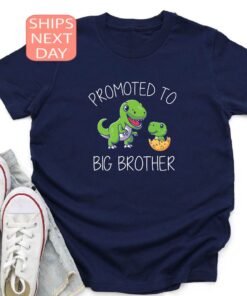 big brother dinosaur shirt promoted to big brother pregnancy announcement t shirt unique gift for new big brothers jebat