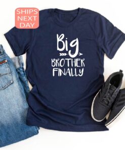 big brother finally shirt promoted to big brother announcement t shirt family gift for son and big brother vxkpz