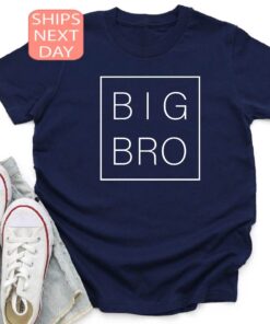 big brother shirt promoted to big bro announcement t shirt family gift for son cute big bro square design apzxd