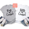 big cousin little cousin shirt family crew shirts unique cousin gift matching cousin shirts for family gatherings k2men