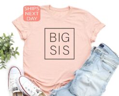 big sister shirt promoted to big sis t shirt family big sis square design cute big sister sweatshirt for sibling announcement zhni6