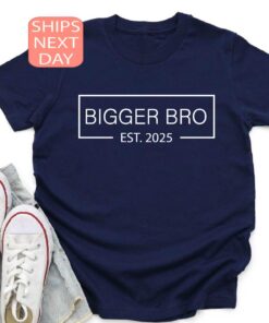 bigger brother est 2025 shirt promoted to bigger bro tee baby announcement t shirt unique gift for son zkp6w