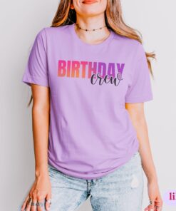 birthday crew shirt its my birthday matching t shirt for birthday party group trip flower tee gift ghwmc