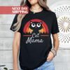 black cat mom shirt funny cat lover tee for crazy cat ladies unique gift for cat moms and pet lovers cjzh3