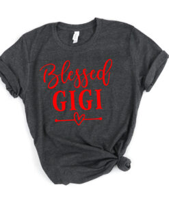 blessed gigi shirt for grandma birthday gift unique grandmother t shirt best gift for gigi with heartfelt message ogola