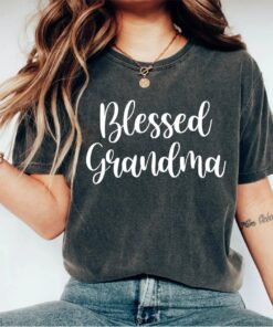 blessed grandma shirt personalized gift for grandma funny t shirt for thanksgiving best grandma ever shirts wyb3k