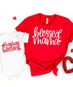 blessed mama shirt family matching personalized mama and mini shirts custom mom life t shirt for moms and kids fvtpw