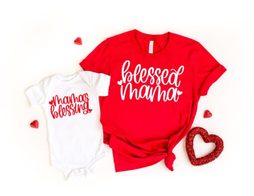 blessed mama shirt family matching personalized mama and mini shirts custom mom life t shirt for moms and kids fvtpw