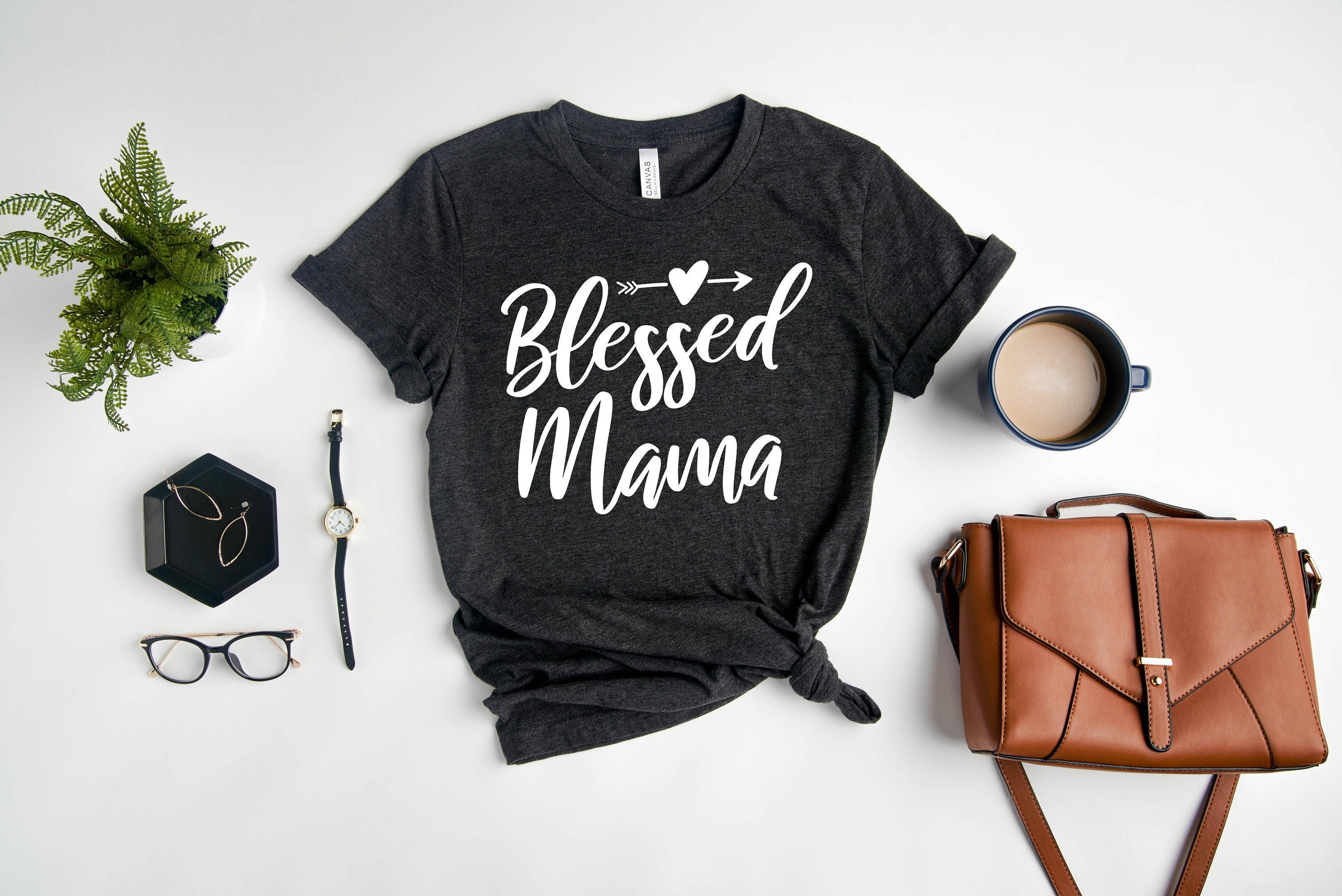 blessed mama shirt for christian moms cute new mom tee best mothers day shirt personalized gift for moms bkte8 scaled