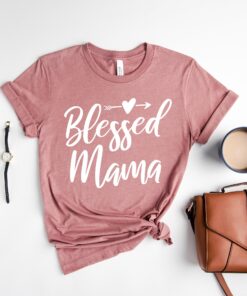 blessed mama shirt for christian moms cute new mom tee best mothers day shirt personalized gift for moms rmjsr