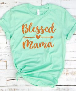 blessed mama shirt for mom life cute blessed mom t shirt perfect mothers day gift thankful tee for moms 69dhz