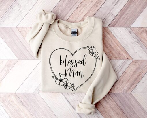 blessed mama shirt for mom life cute t shirt ideal for mothers day gifts and new mom gifts ukbna scaled
