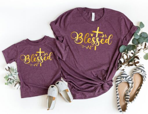 blessed mama shirt for women funny mom life t shirt best mom ever mothers day gift cute blessed top