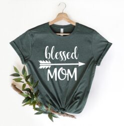 blessed mom shirt for first mothers day cute matching outfits thanksgiving gift for mom and baby spfss scaled