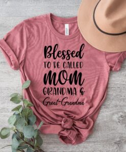 blessed to be called great grandma shirt for pregnancy announcement and baby reveal unique gift for christmas 6iwgb