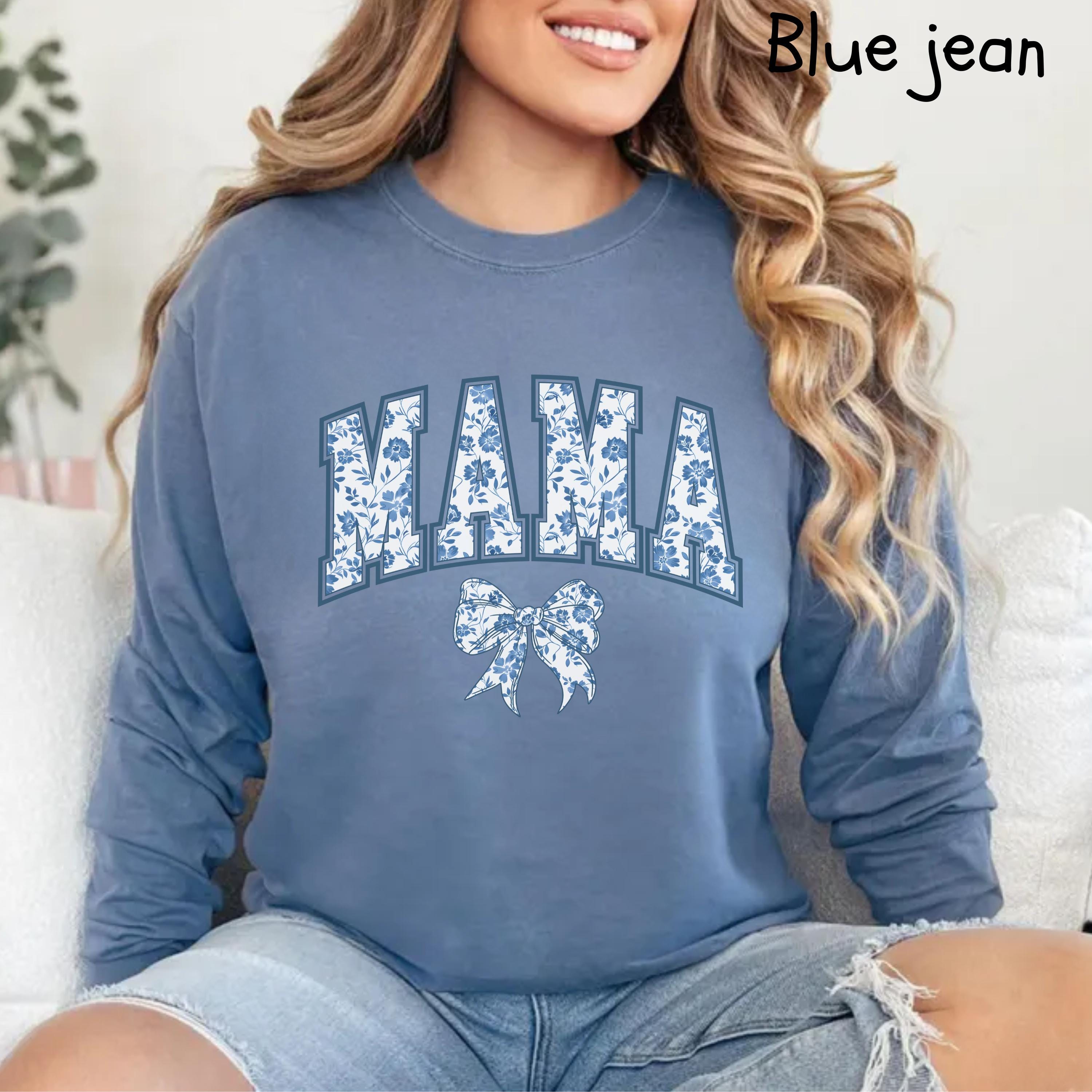 blue ribbon long sleeve mama shirt cute mom shirt for mothers day personalized mom gifts chinoiserie design 3z6xb scaled