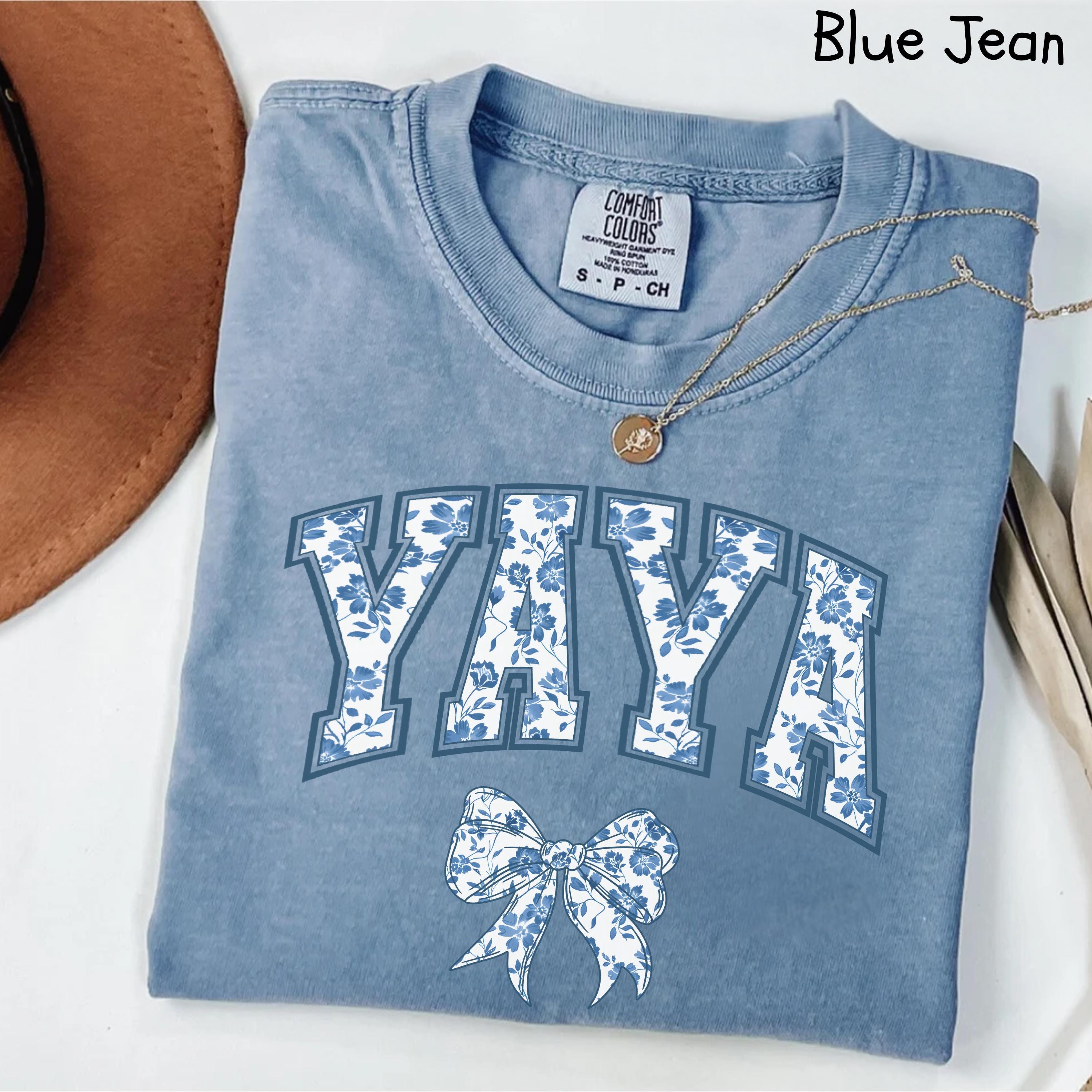 blue ribbon mom shirt with bow design for mothers day gift cute girly aesthetic chinoiserie style for grandma 7zzcw scaled