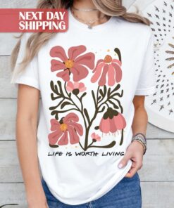 boho floral mom shirt with wildflowers nature lover design perfect for mothers day and botanical enthusiasts uepyf