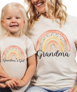 boho grandma shirt matching grandma and granddaughter t shirt grammy and me pregnancy gift for new moms ocw4v