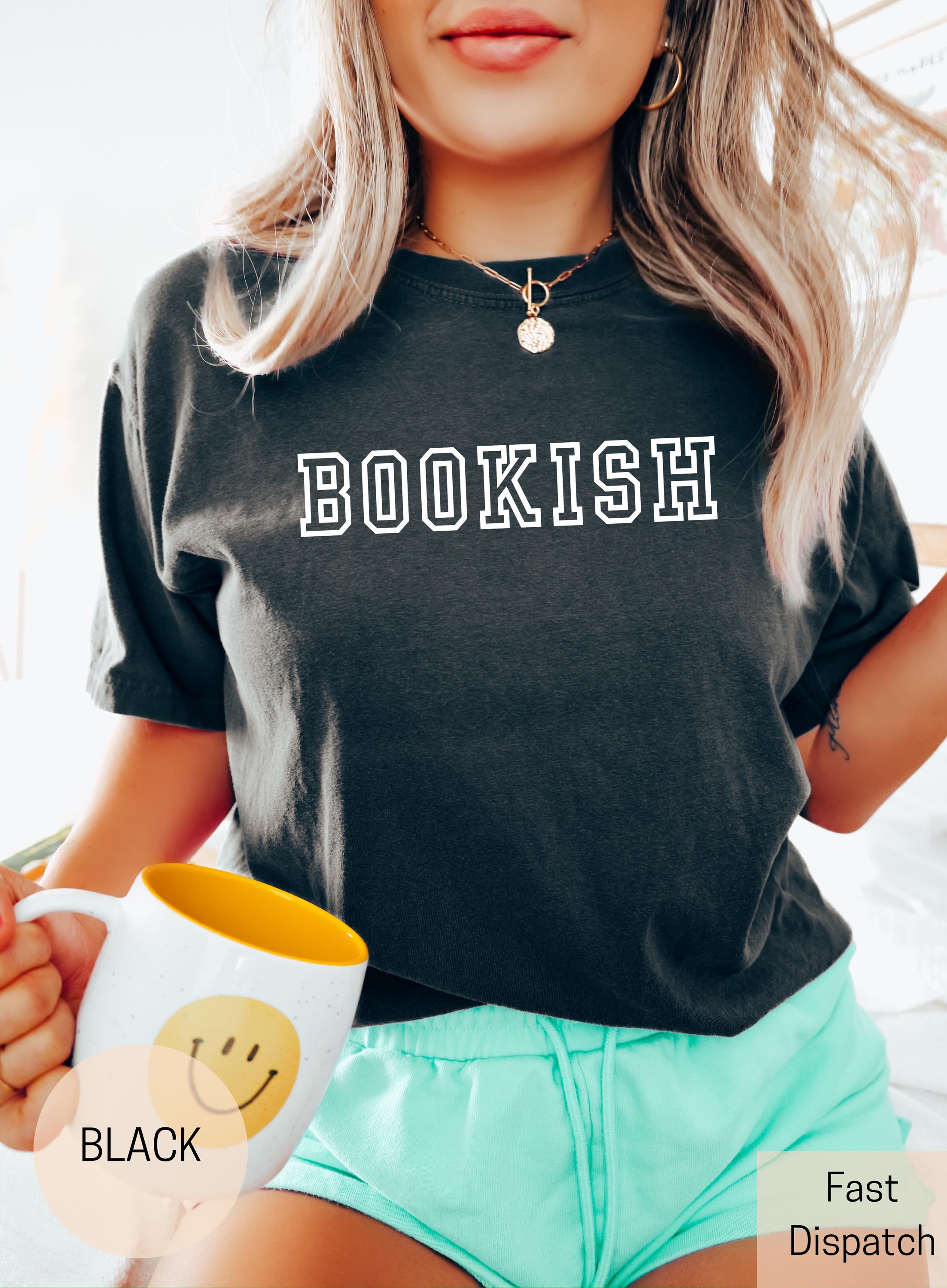 bookworm shirt for women oversized reading shirt book lover tee comfort colors trendy librarian apparel hktni scaled