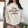 boy mama sweatshirt crewneck for women western style raising cowboys trendy mom life apparel midwest country fashion zjhaf