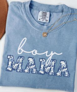 boy mama t shirt for new moms pregnancy announcement gender reveal tee cute baby shower gift gfsx2