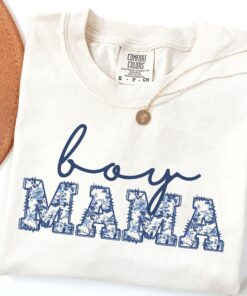 boy mama t shirt for new moms pregnancy announcement gender reveal tee cute baby shower gift r7mvw