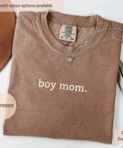 boy mom shirt for moms of boys cute mom life shirt minimalist design trendy mothers day gift mwfjm