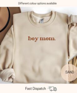 boy mom sweatshirt cute mom life crewneck minimalist mama shirt trendy mothers day gift for moms of boys 29yck