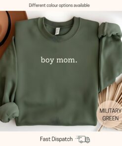 boy mom sweatshirt minimalist crewneck cute mom life shirt trendy mothers day gift for moms of boys xit3u