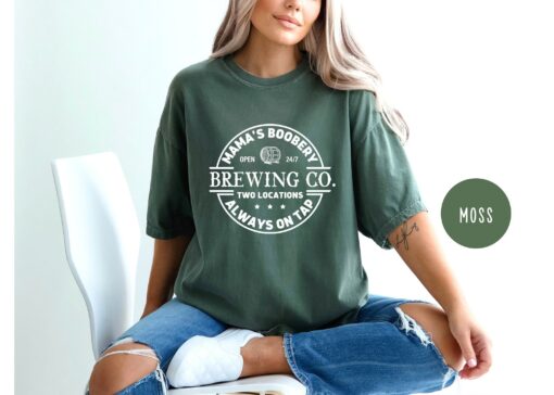 breastfeeding shirt for new moms funny nursing t shirt mamas boobery gift for baby shower and mothers day 7czon