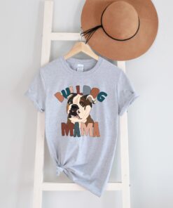 brown bulldog mama shirt cute bulldog mom tee for dog lovers unique bulldog gifts for dog moms wcdzu