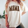 brown checkered mama t shirt cute trendy mother tee for mom life best mom ever shirt perfect for mothers day gifts h40np