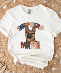 brown shepherd mama shirt for dog lovers cute shepherd mom tee perfect gift for shepherd dog owners jroc4