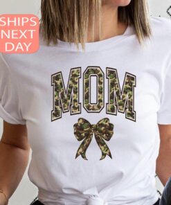 camo mama shirt with bow design for new moms unique mothers day gift cute camouflage mom sweatshirt olcs9