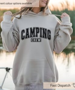 camping crew hoodie for men and women adventure apparel cute camping sweatshirt for hiking and outdoor activities n4ivn