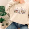 cat mama iced latte shirt for women cat mom coffee sweatshirt cute cat mom t shirt for coffee lovers poj9e