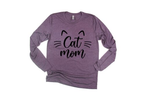 cat mom shirt for mothers day best mom ever gift long sleeve trendy t shirt for moms and moms to be k3knk