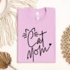 cat mom shirt for mothers day proud kitty mama t shirt cute gift for new cat moms funny cat lover tee mowot scaled