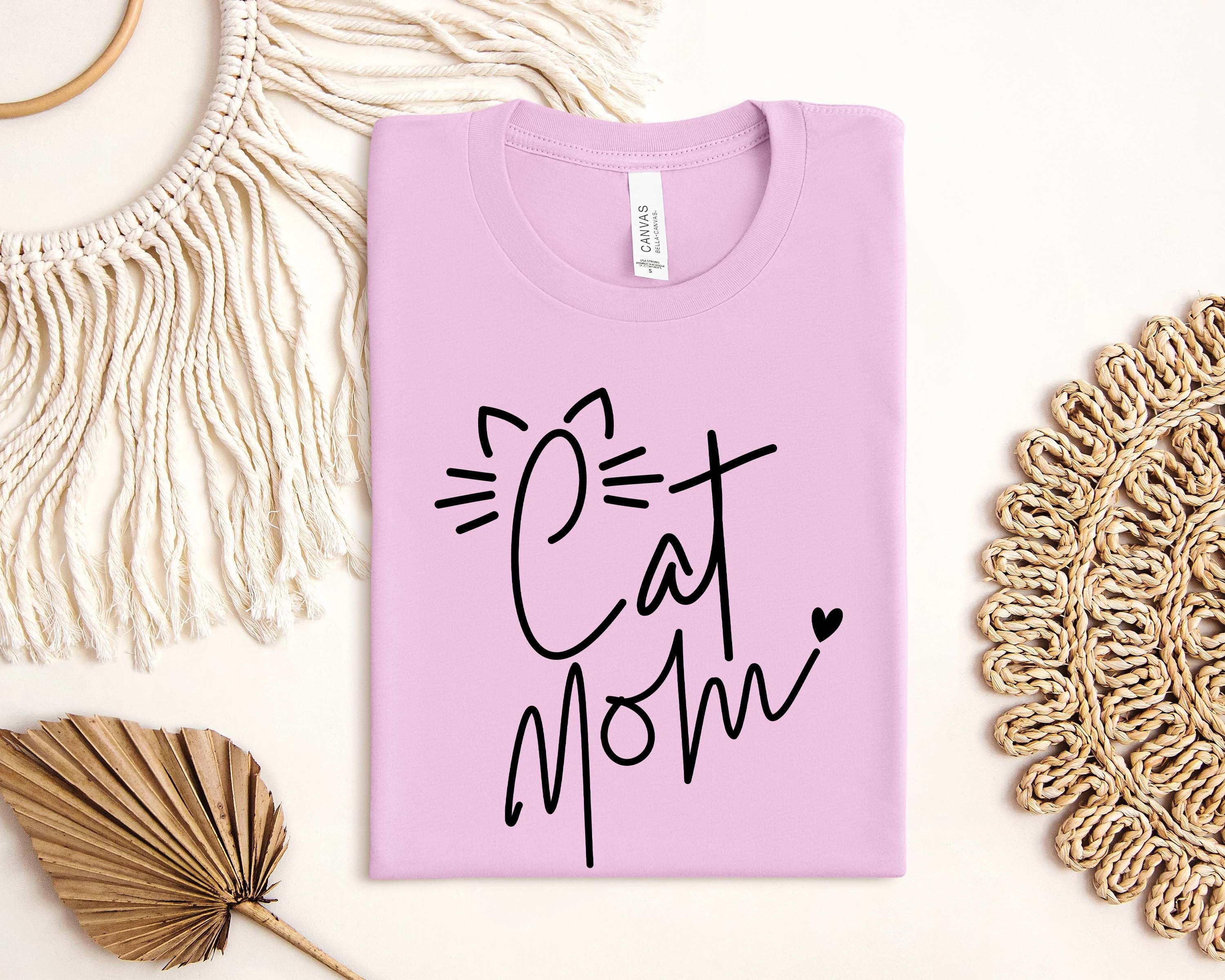 cat mom shirt for mothers day proud kitty mama t shirt cute gift for new cat moms funny cat lover tee mowot scaled