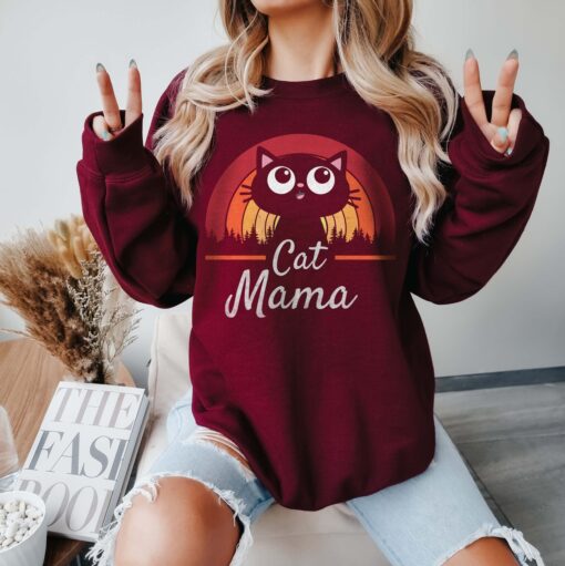 cat mom sweatshirt for cat lovers black cat sweater unique gifts for cat mothers and crazy cat ladies xluvi scaled