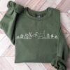 Cats and Plants Sweatshirt for Plant Moms Cat Owners Gardening T-Shirt Succulent Lover Hoodie Unique Gift Idea