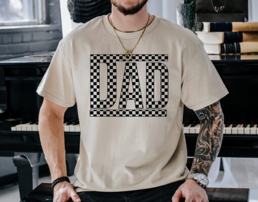 checkered dad shirt for fathers day retro cool dad life t shirt funny sarcastic daddy gift rsf0u scaled