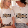 checkered mama mini matching set for mom and child cute mommy and me shirt perfect for mothers day celebrations rhx3m scaled