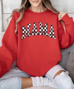 checkered mama sweatshirt for women vintage style best mom ever shirt unique mothers day gift from daughter adz3k